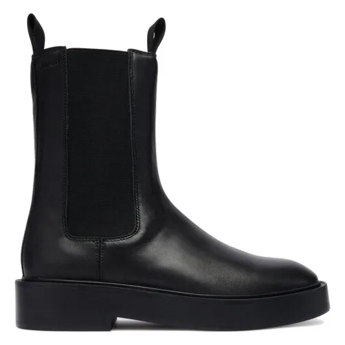 Calvin Klein Sztyblety Convate Welt Chelsea Lth YW0YW01905 Czarny