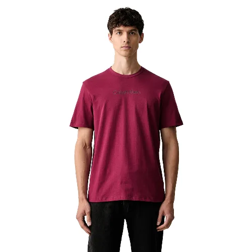 Calvin Klein T-shirt basic męski bawełniany