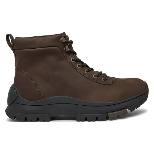 Calvin Klein Trzewiki Hybrid Wp Boot Laceup Rebellious YM0YM01077 Brązowy
