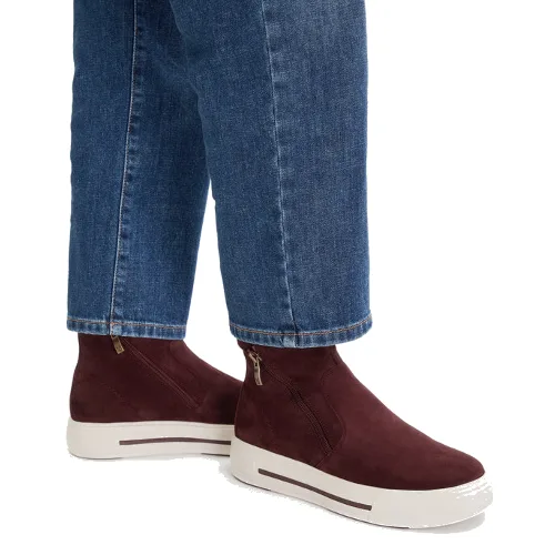 Caprice Botki 9-25451-45 Bordowy