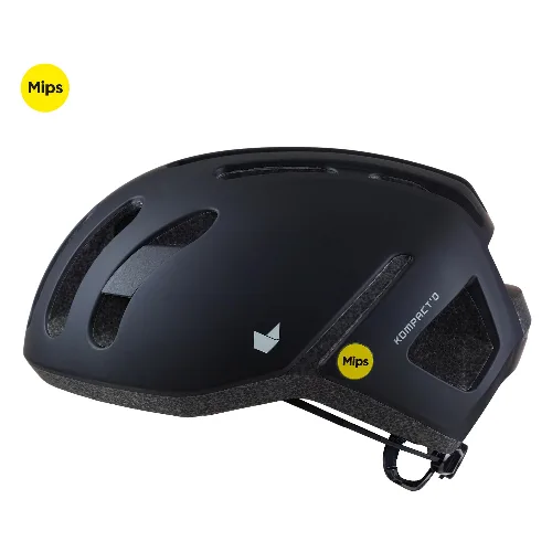 Catlike Kompacto II - Uniwersalny Kask Unisex Czarny Połysk M