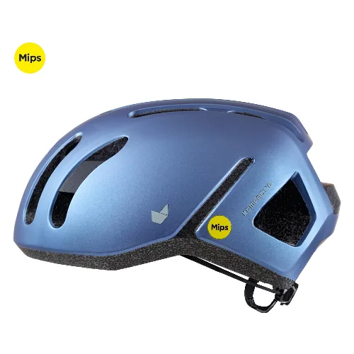 Catlike Kompacto II - Uniwersalny Kask Unisex Niebieski Metaliczny Niebieski L
