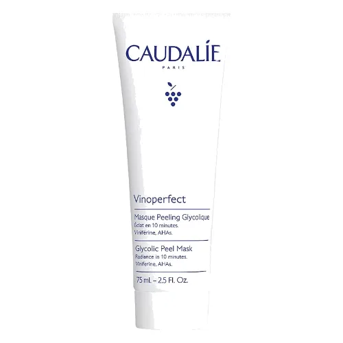 Caudalie Vinoperfect Glikolowa Maseczka Peelingująca Maseczki oczyszczające 75 ml