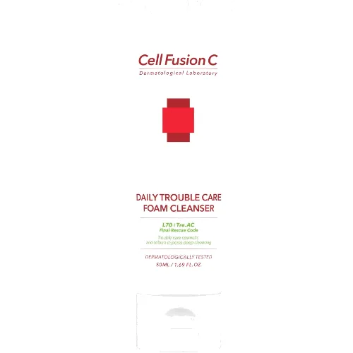 Cell Fusion C Daily Trouble Care Foam Cleanser, Pianka oczyszczająca dla skóry problematycznej