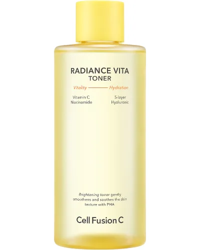 Cell Fusion C Radiance Vita, Tonik do twarzy z witaminą C + B3 i ektoiną