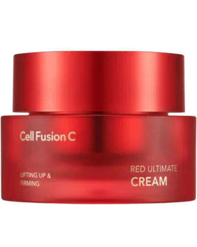 Cell Fusion C Red Ultimate, Intensywnie liftingujący krem dla skóry pozbawionej jędrności