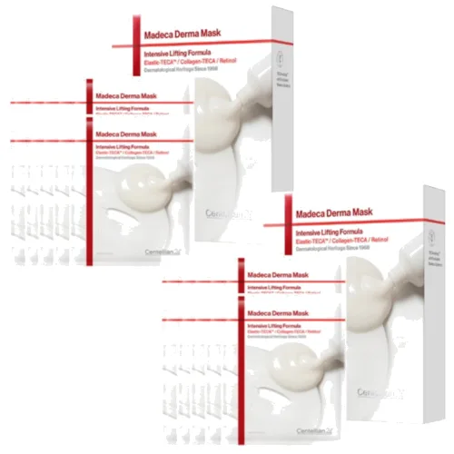 CENTELLIAN 24 - Madeca Derma Mask Intensive Lifting Formula - 10pcs DUO Set