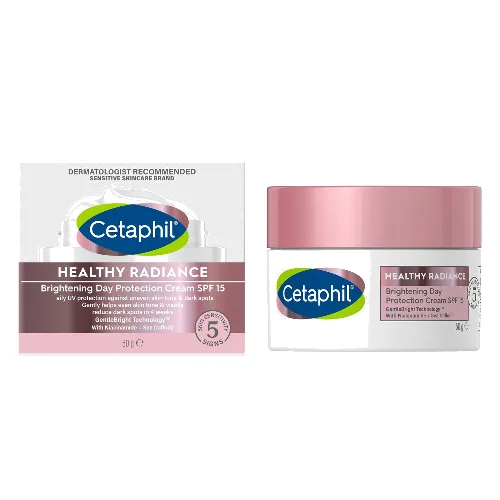 Cetaphil Healthy Radiance Day Cream with SPF15 and Niacinamide przeciwsłoneczny krem na dzień z niacynamidem 50 g
