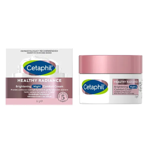 Cetaphil Healthy Radiance Night Cream with Niacinamide nadający blask krem na noc z niacynamidem 50 g