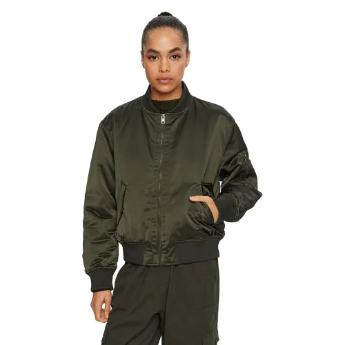 Champion Kurtka bomber 117578 Zielony Custom Fit