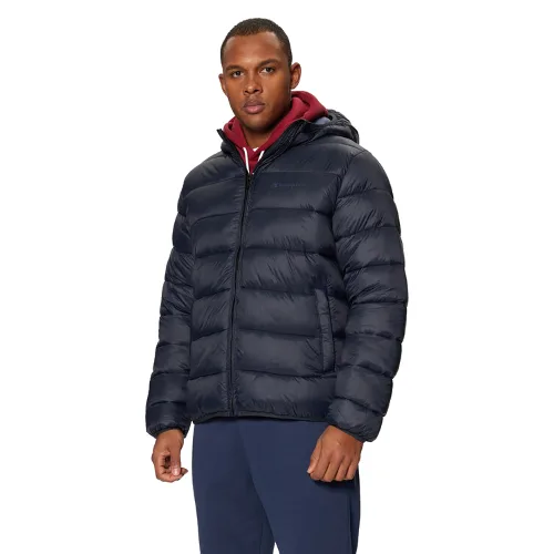 Champion Kurtka puchowa 220342 Granatowy Regular Fit