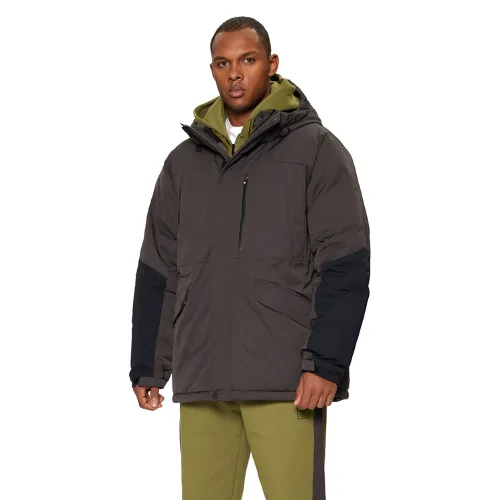 Champion Kurtka zimowa 220355 Czarny Regular Fit
