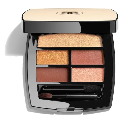 CHANEL LES BEIGES HEALTHY GLOW NATURAL EYESHADOW PALETTE Cienie do powiek 4,5 g GOLDEN