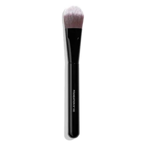 CHANEL PINCEAU FOND DE TEINT N°100 PĘDZEL DO PODKŁADU WE FLUIDZIE Pędzle do podkładu 1 ct FOUNDATION BRUSH 100