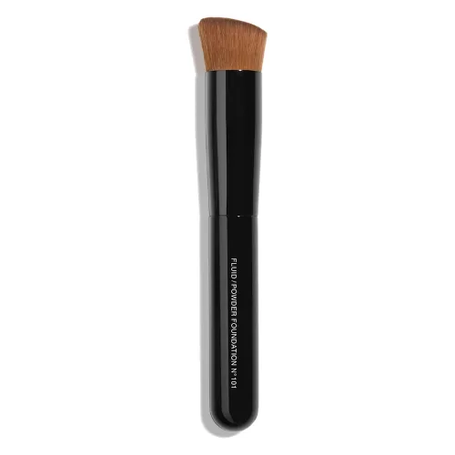 CHANEL PINCEAU TEINT 2 EN 1 - FLUIDE ET POUDRE N°101 PĘDZEL DO PODKŁADU WE FLUIDZIE I W PUDRZE Pędzle do podkładu 1 ct 1 pieces