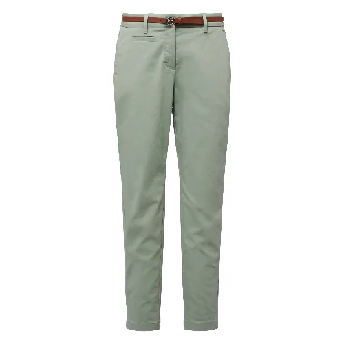 Chinohose mit Gürtel