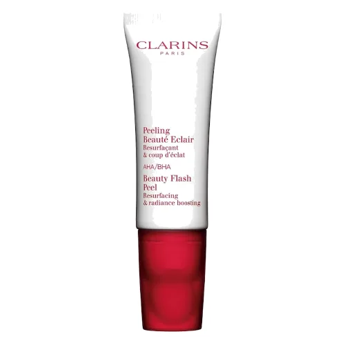 Clarins Beauty Flash Peeling w płynie z kwasami Peeling do twarzy 50 ml Damski