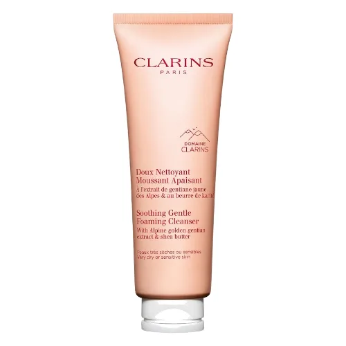 Clarins Delikatna pianka łagodząca Soothing Gentle Foaming Cleanser Pianki do twarzy 125 ml Damski