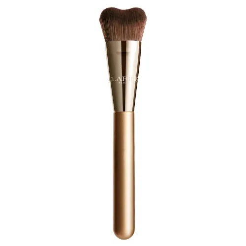 Clarins Double Serum Pędzel do podkładu inspirowany techniką Gua Sha Pędzle do podkładu 1 ct