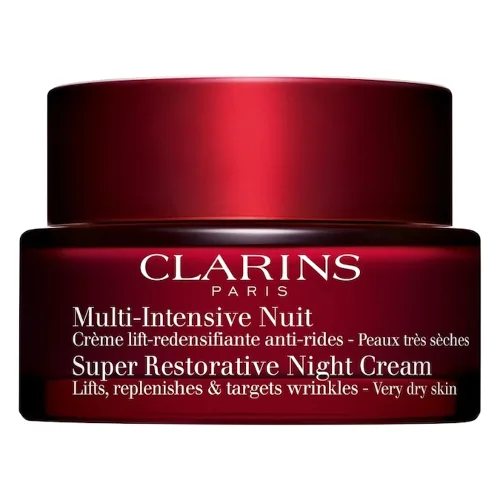 Clarins Multi-Intensive 50+ Krem na noc dla skóry bardzo suchej Kremy na noc 50 ml