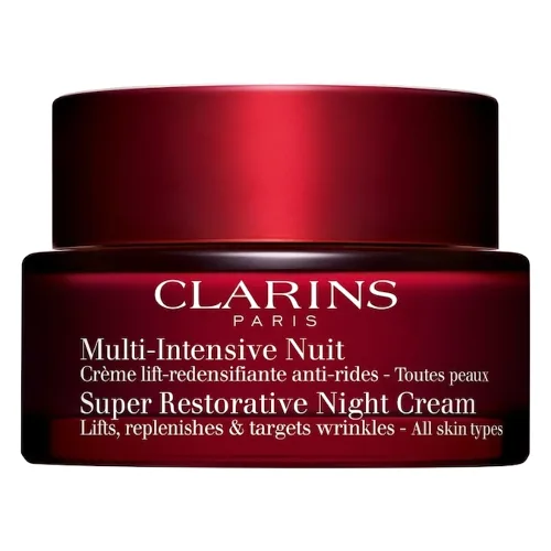 Clarins Multi-Intensive 50+ Krem na noc do każdego rodzaju skóry Kremy na noc 50 ml