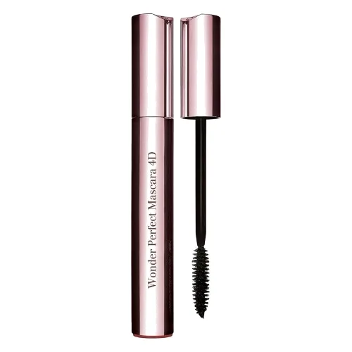Clarins Pogrubiający i Podkręcający Tusz do Rzęs Wonder Perfect Mascara 4D Tusze do rzęs 8 ml 01 - PERFECT BLACK