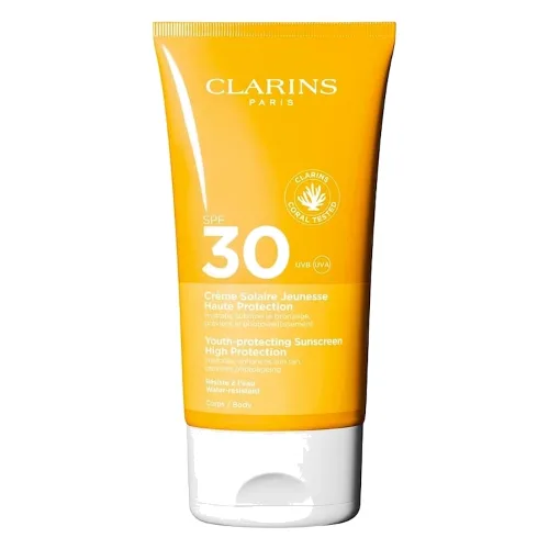 Clarins Sun Care Krem do opalania ciała SPF 30 Ochrona przeciwsłoneczna 150 ml