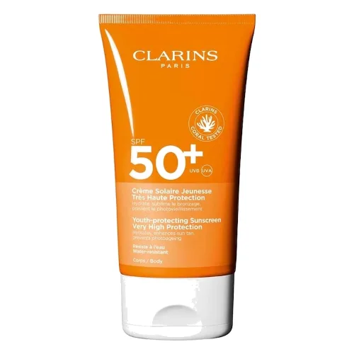 Clarins Sun Care Krem do opalania ciała SPF 50+ Ochrona przeciwsłoneczna 150 ml