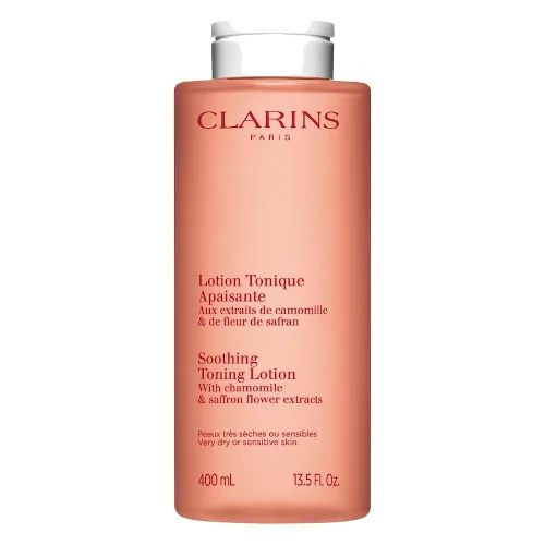 Clarins Tonik łagodzący Soothing Toning Lotion Kremy do twarzy 400 ml Damski