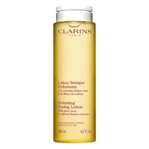 Clarins Tonik nawilżający Hydrating Toning Lotion Kremy do twarzy 200 ml Damski