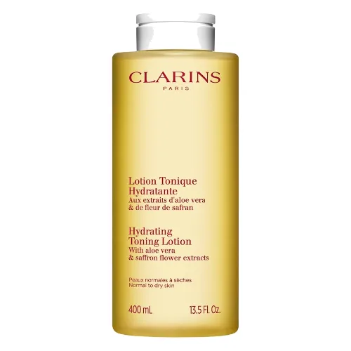 Clarins Tonik nawilżający Hydrating Toning Lotion Kremy do twarzy 400 ml Damski