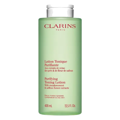 Clarins Tonik oczyszczający Purifying Toning Lotion Kremy do twarzy 400 ml Damski