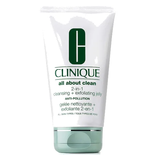 Clinique All About Clean 2-in-1 Cleansing and Exfoliating Jelly galaretka oczyszczająco-złuszczająca 150 ml
