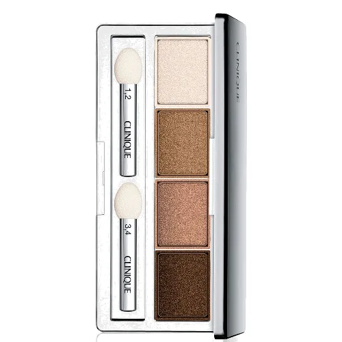 Clinique All About Shadow Quad komplet czterech cieni do powiek (różne odcienie) - Teddy Bear