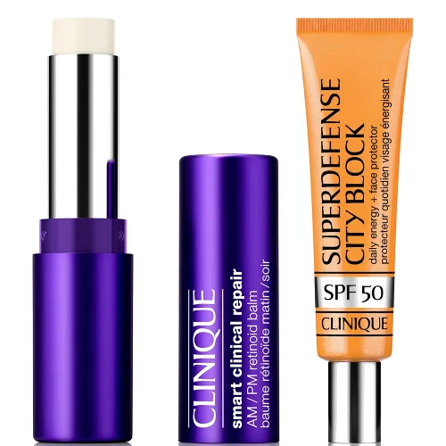 Clinique Smart Clinical Repair AM/PM Retinoid Balm and SPF 50 Sheer Tint Duo