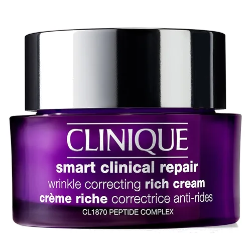 Clinique Smart Clinical Repair Wrinkle Cream Rich naprawczy krem przeciwzmarszczkowy 50 ml