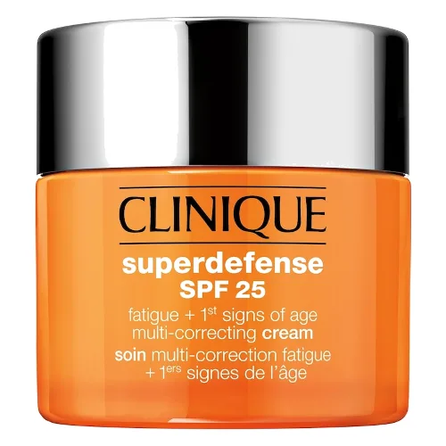Clinique Superdefense SPF25 Fatigue + 1st Signs of Age Multi Correcting Cream Kremy do twarzy 50 ml