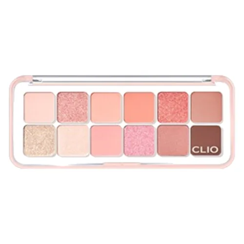 CLIO - Pro Eye Palette Air (Every Fruit Grocery Version) - 0.6g*12 - 09 Peach Mate Apple