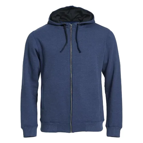 clique Classic Hoody Full Zip bluza z kapturem i siatkową podszewką