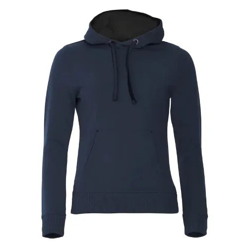 clique Classic Hoody Women - damska bluza z kapturem z mieszanki bawełny, krój