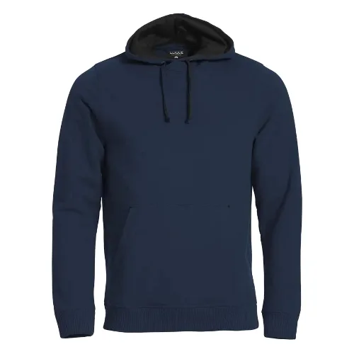 clique Classic Hoody z kapturem - mieszanka bawełny, dark navy