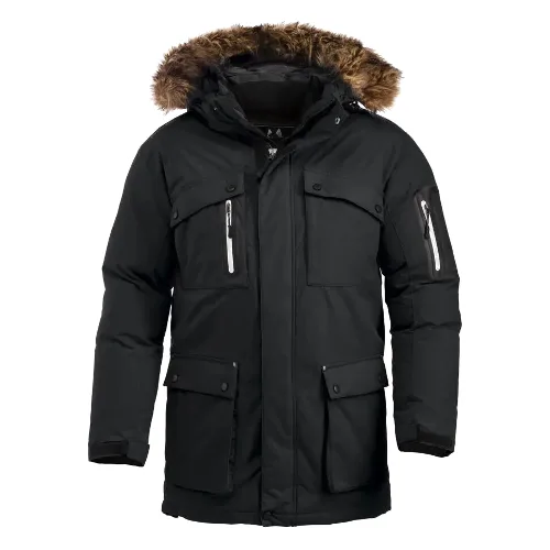 clique Malamute Parka ekspedycyjna unisex, ciepła - black