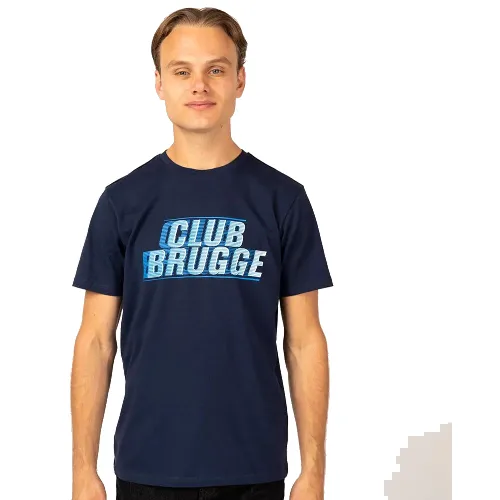 Club Brugge T-Shirt męski - niebieski