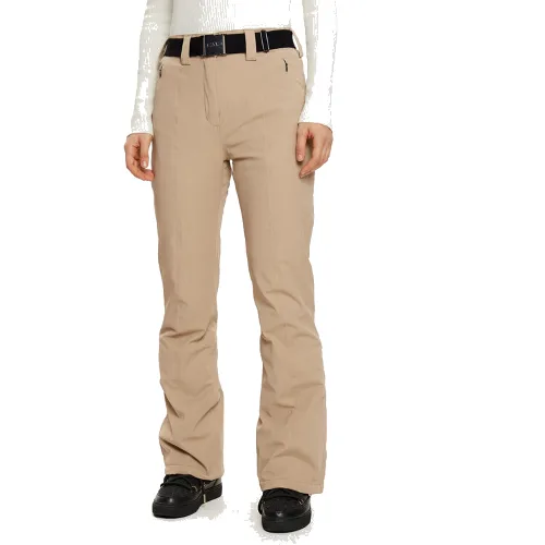 CMP Spodnie narciarskie 3W05526 Beżowy Regular Fit