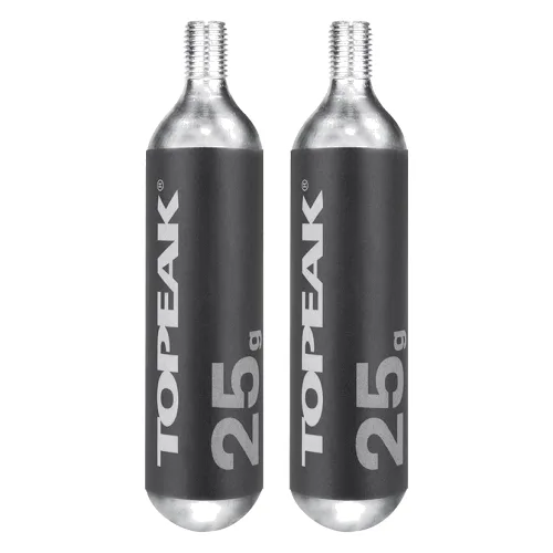 CO2 Cartridge 25g Threated (2 pieces)