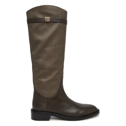 Coccinelle Oficerki Pansy Waxed E4 V63 43 01 01 Khaki