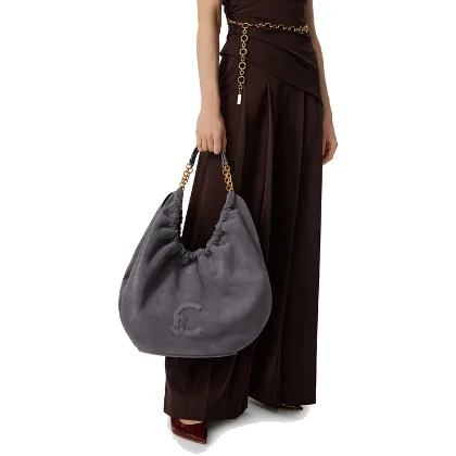 Coccinelle Torebka U5F Coccinellesmash Suede Bim E1 U5F 11 01 01 Szary