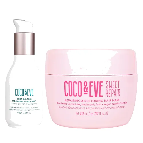 Coco & Eve Damaged Hair Treatment Bundle