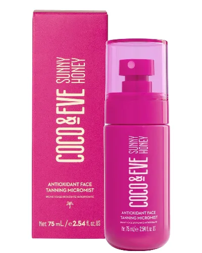Coco & Eve Face Tanning Micromist mikromgiełka opalająca do twarzy 75 ml Exclusive