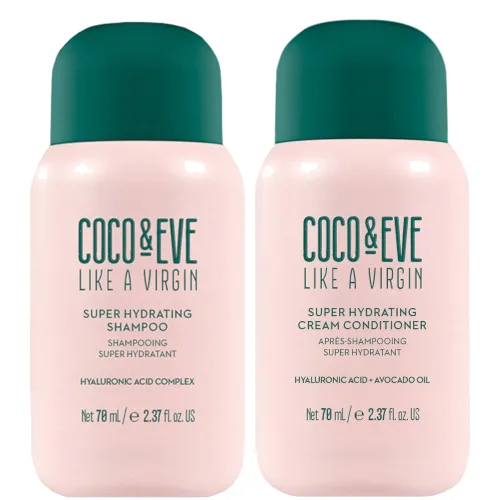 Coco & Eve Super Hydrating Shampoo and Conditioner Travel Bundle